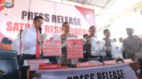 Polisi Sidrap Bergerak, 40 Sachet Sabu Ditangkap dalam Penggerebekan Besar