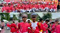 Siswa-Siswi UPT SMPN 1 Panca Lautang Berprestasi dalam Lomba Drumband Kecamatan Se-Sidrap
