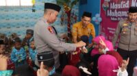 Peringatan Maulid Nabi Muhammad SAW di TK Kemala Bhayangkari, Kapolres Sidrap Beri Pesan Religius