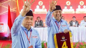 AJP-ASLI Dapat Nomor Urut 4 pada Pilwalkot Kendari 2024