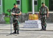 Dandim 1420/Sidrap Melaksanakan Apel Pagi dilanjutkan Jam Komandan