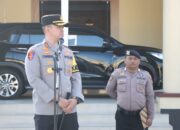 Disiplin dan Tanggung Jawab, Pesan Kapolres Sidrap di Apel Pagi