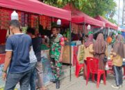 Dalam rangka Dirgahayu TNI Ke-79 Tahun 2024 Kodim 1420/Sidrap Mengelar Bazar UMKM