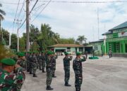 Pasiops Selaku Inspektur Upacara Bacakan Arahan Panglima TNI Pada Momen Upacara 17 an