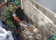 Peran aktif Babinsa Koramil 1420-03/Maritengngae  bersama Warga wujudkan Lingkungan bersih