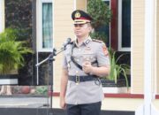 Apel Pagi di Polres Sidrap: Kapolres Sampaikan Terima Kasih untuk Pengamanan Debat Paslon