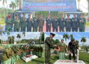 Dandim 1420/Sidrap Pimpin Ziarah Nasional Dirgahayu TNI Ke-79 di TMP Mario