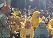 HAMAS NA Janji Perbaiki Jalan dan Irigasi, Ribuan Warga Bulucenrana Sambut Penuh Haru