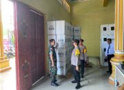 Sinergi TNI-Polri Amankan Proses Penyortiran Surat Suara di Sidrap