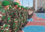 Kodim 1420/Sidrap  dan Polres Siap Kawal Kampanye Akbar Pilkada 2024