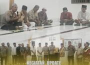 AKBP Safi’i Nafsikin Sholat Maghrib Berjamaan dan Sholawatan Bersama Warga