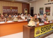 Peluncuran Aplikasi Gugus Tugas Polri, Sidrap Siap Dukung Program Ketahanan Pangan Nasional