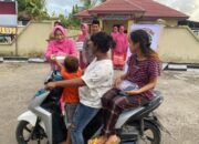 Polsek Baranti Hadirkan Takjil Untuk Masyarakat di Jalan Raya