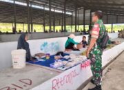 Babinsa Koramil 1420-04 Wattang Pulu Awasi Harga Sembako di Pasar Batu Lappa