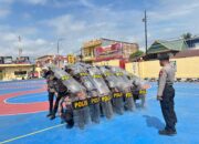 Polres Sidrap Intensifkan Latihan Dalmas, Siap Amankan Peringatan May Day 2025