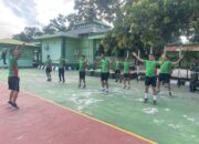 Solidaritas dan Kebugaran: Personel Kodim 1420/Sidrap Awali Hari dengan Apel dan Lari Pagi