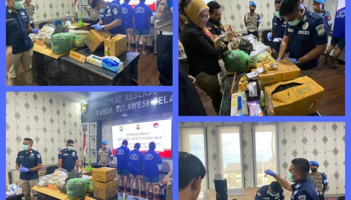 Ops Antik Lipu 2025: Polda Sulsel Ungkap 281 Kasus Narkoba, 1,4 Kg Sabu dan Ribuan Butir Obat Daftar G Diamankan