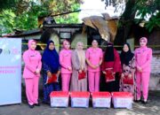 Peduli Korban Kebakaran, Ketua Bhayangkari Daerah Sulsel Salurkan Bansos di Aspol Tallo Lama