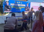 Kapolres Sidrap Letakkan Batu Pertama Pembangunan SPPG Baranti