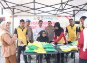 Stabilkan Harga Beras, Polres Sidrap Gelar Pasar Murah
