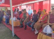 Semarak HUT RI ke-80, Babinsa Desa Mario Hadiri Penerimaan Barisan Karnaval di Kecamatan Kulo