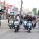 Melalui Vespa, Kapolres Sidrap Ajak Warganya Menumbuhkan Rasa Nasionalisme