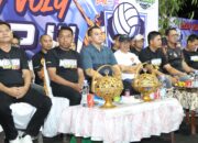 Bersama Bupati, Kapolres Sidrap Buka Tournament Volly Manisa Cup III 2025