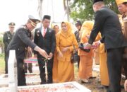 Pimpin Upacara Tabur Bunga, Kapolres Sidrap: Bangsa yang Besar Adalah Bangsa yang Menghargai Jasa Para Pahlawannya