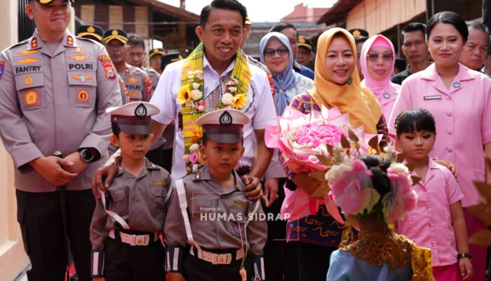 Bupati Sidrap Tekankan Peran Pendidikan Anak Usia Dini Saat Resmikan TK Kemala Bhayangkari