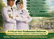 Posyandu Era Baru Resmi Dicanangkan di Pitu Riase, Enam Bidang Pelayanan Terpadu Digulirkan