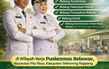 Posyandu Era Baru Resmi Dicanangkan di Pitu Riase, Enam Bidang Pelayanan Terpadu Digulirkan