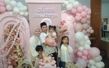Arumi Nur Almahyra Rayakan Ulang Tahun ke-2, Suasana Hangat dan Penuh Kebahagiaan di Sunhey Space Cafe Parepare