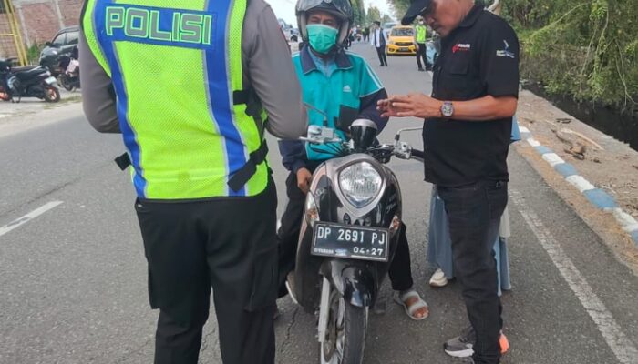 Razia Gabungan Lantas–Samsat Sidrap Digelar, Pajak Mati Langsung Disasar