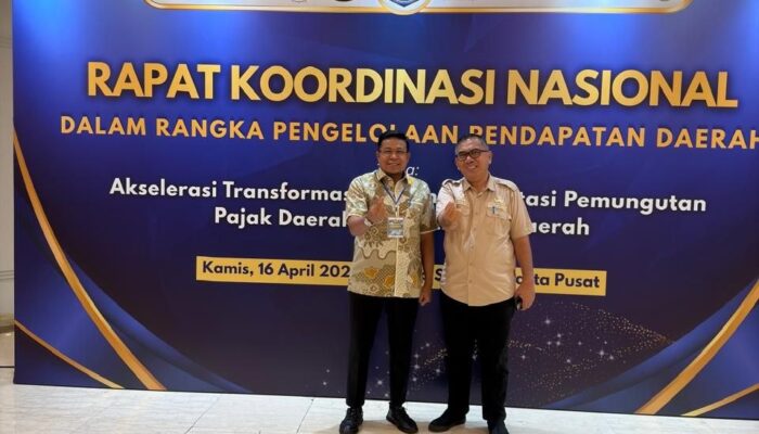 Akselerasi Pengelolaan PAD, Sekda Sidrap Ikuti Rakornas Pendapatan Daerah Bersama Kemendagri