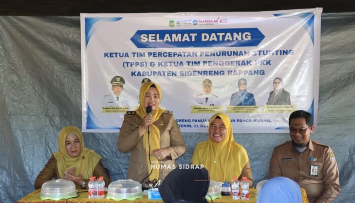 Pemberian Makanan Tambahan di Rumah Gizi Lanrang, Wabup Tekankan Pentingnya Gizi Bebas Pengawet