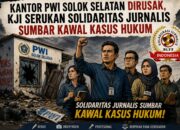 KJI Kutuk Perusakan Kantor PWI Solok Selatan, Desak Polisi Tangkap Pelaku Hingga Aktor Intelektual!