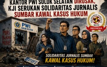 KJI Kutuk Perusakan Kantor PWI Solok Selatan, Desak Polisi Tangkap Pelaku Hingga Aktor Intelektual!